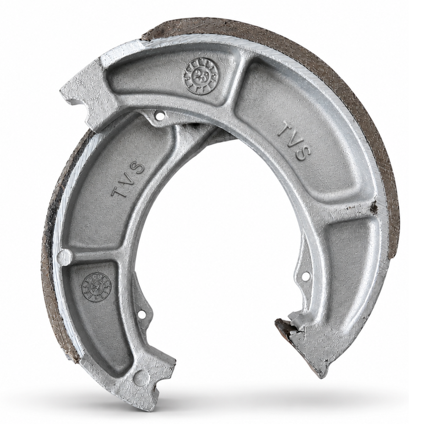 TVS | Genuine Rear Brake Liner Shoe Set | OEM Quality Drum Brake Assembly