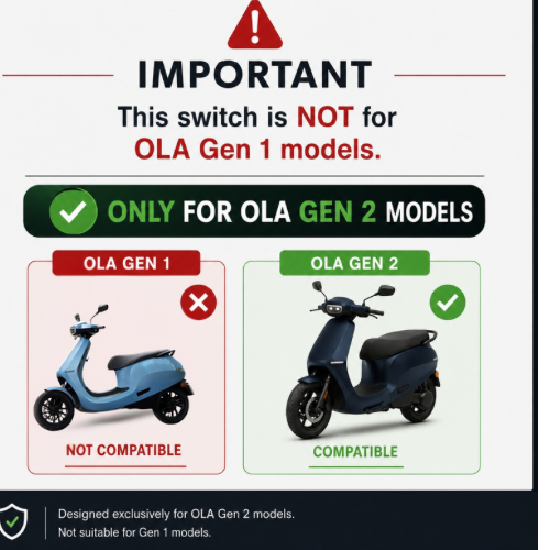 Ola S1 Pro Gen 2 Left Switch Assembly