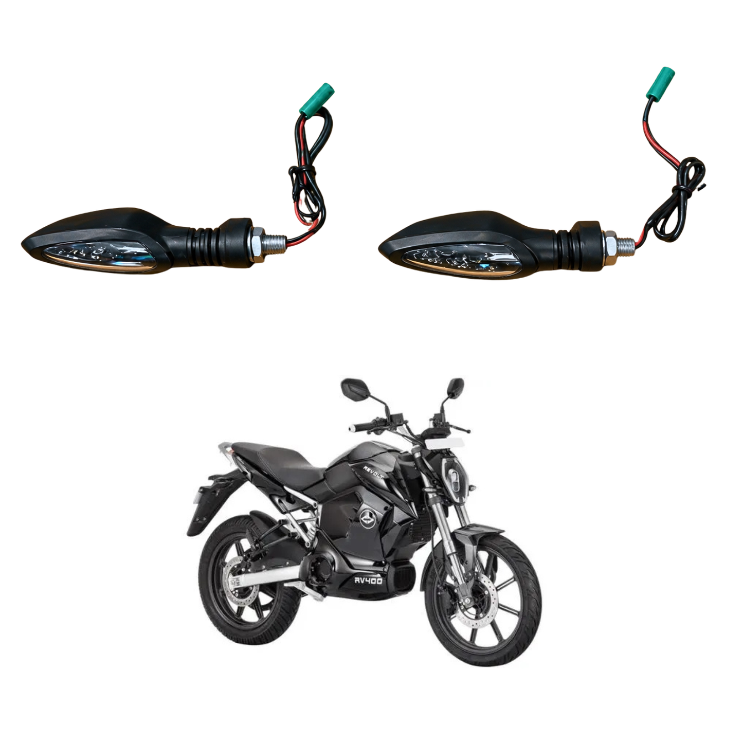 Revolt RV400 Rear Fender Indicator ( LH+RH)