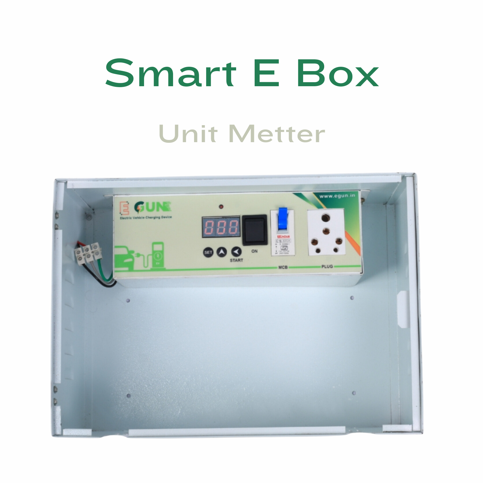 Smart EV Charger Box