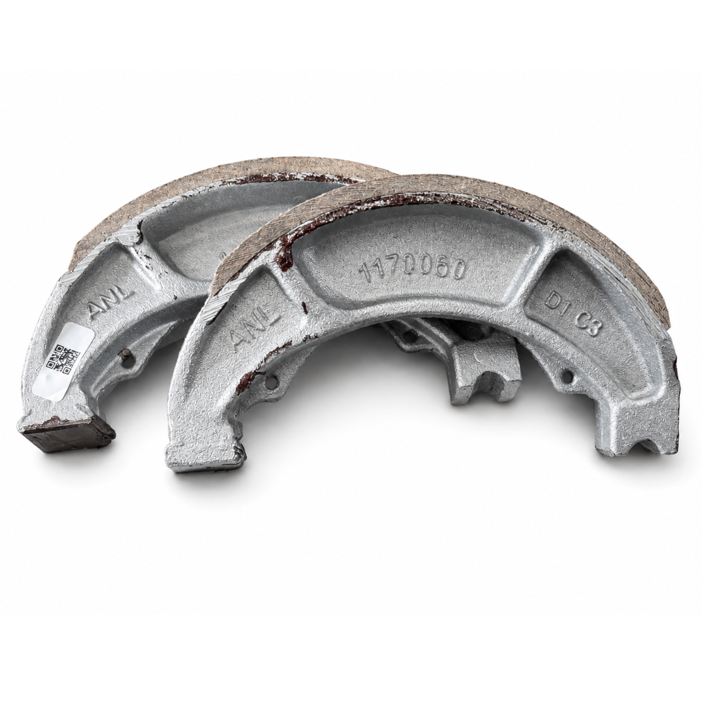 TVS | Genuine Rear Brake Liner Shoe Set | OEM Quality Drum Brake Assembly