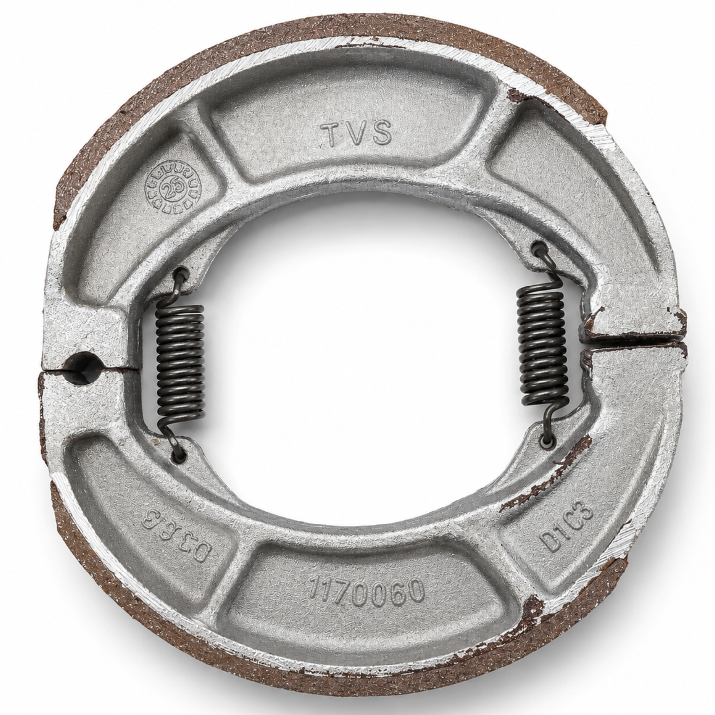 TVS | Genuine Rear Brake Liner Shoe Set | OEM Quality Drum Brake Assembly