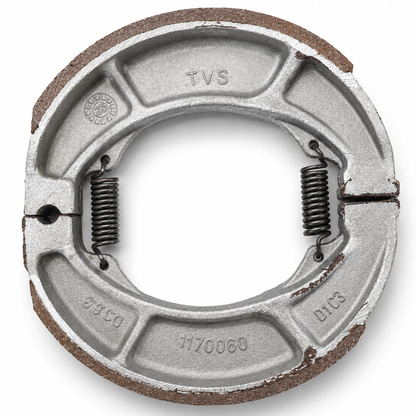 TVS | Genuine Rear Brake Liner Shoe Set | OEM Quality Drum Brake Assembly