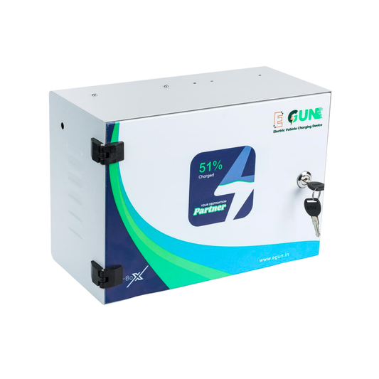 Ev Charger Safety Box for Ola, TVS, Bajaj, TATA, MG, Mahindra Electric Vehicle