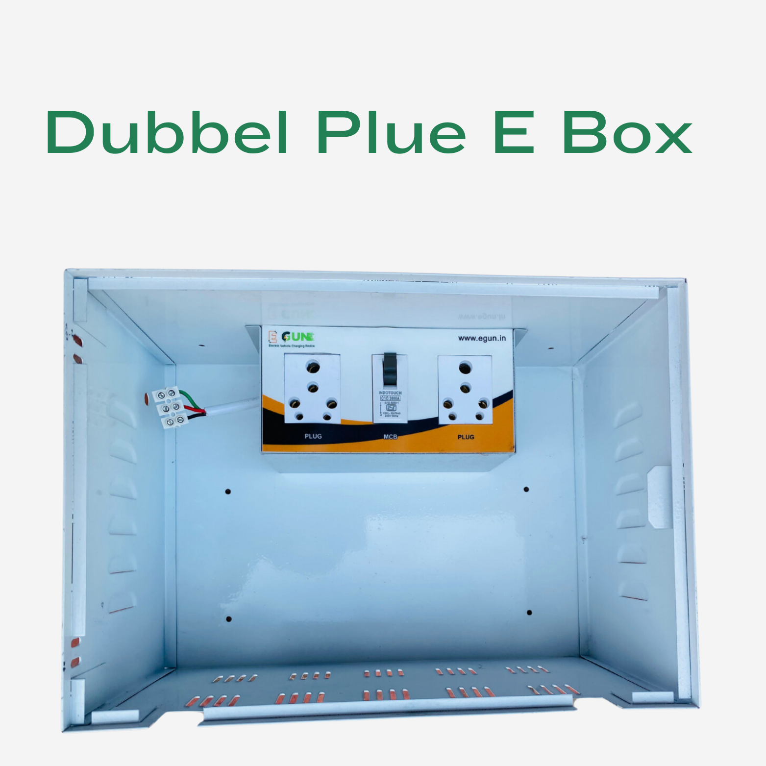 Multiple Plug Box Ev Double Socket | Plug Safety Charger Box at Home - Egun