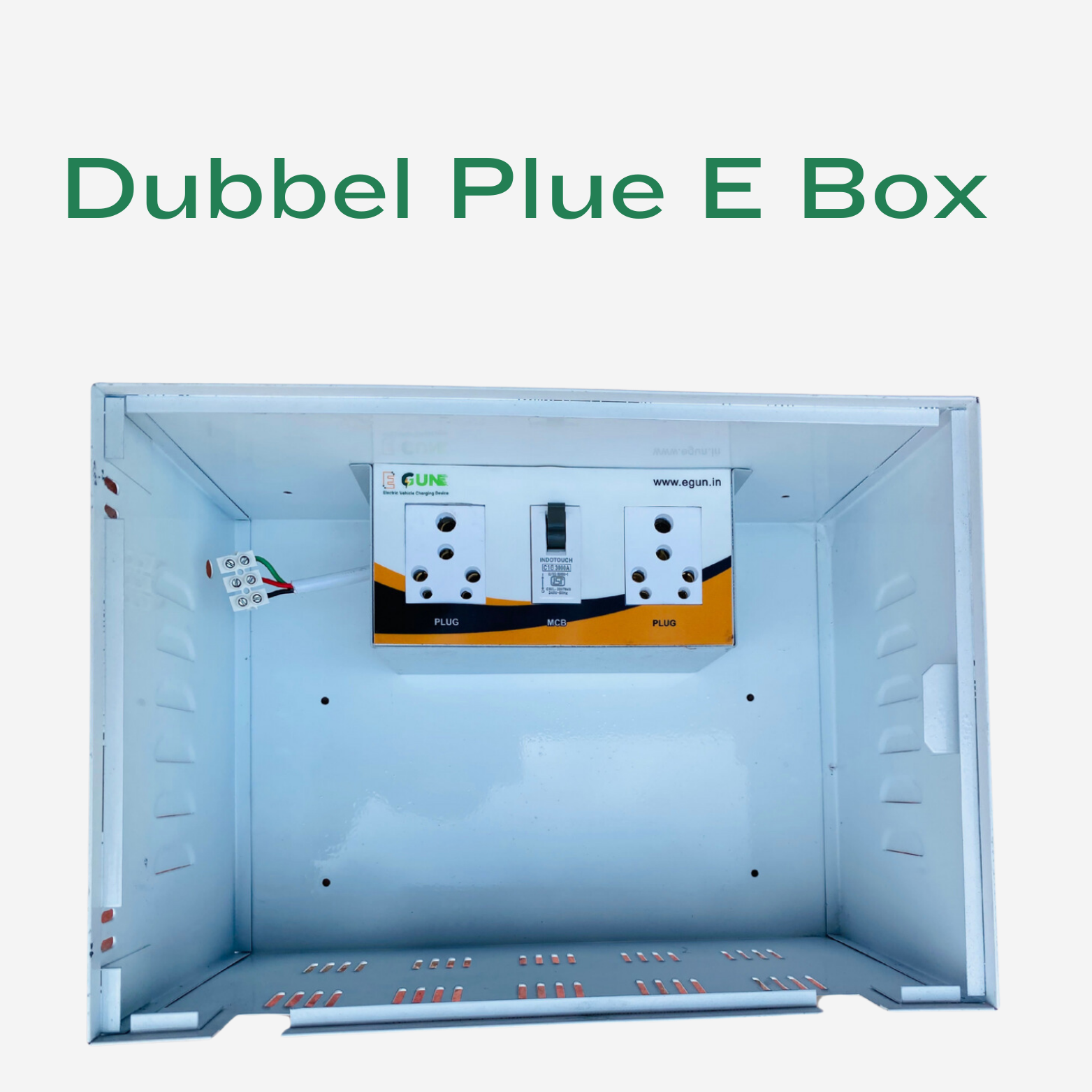 Double Plug Ev Charger Box