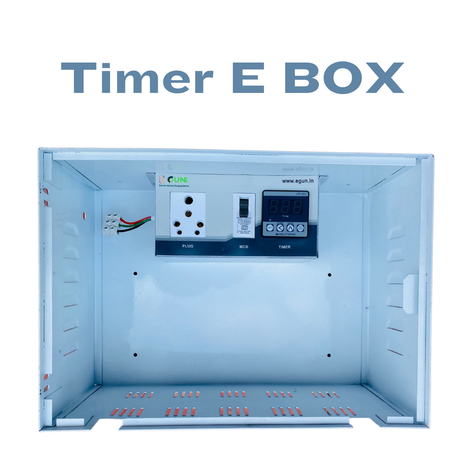 Ev Charger Box Lock with Key | Outdoor Ev Charger Box - Egun