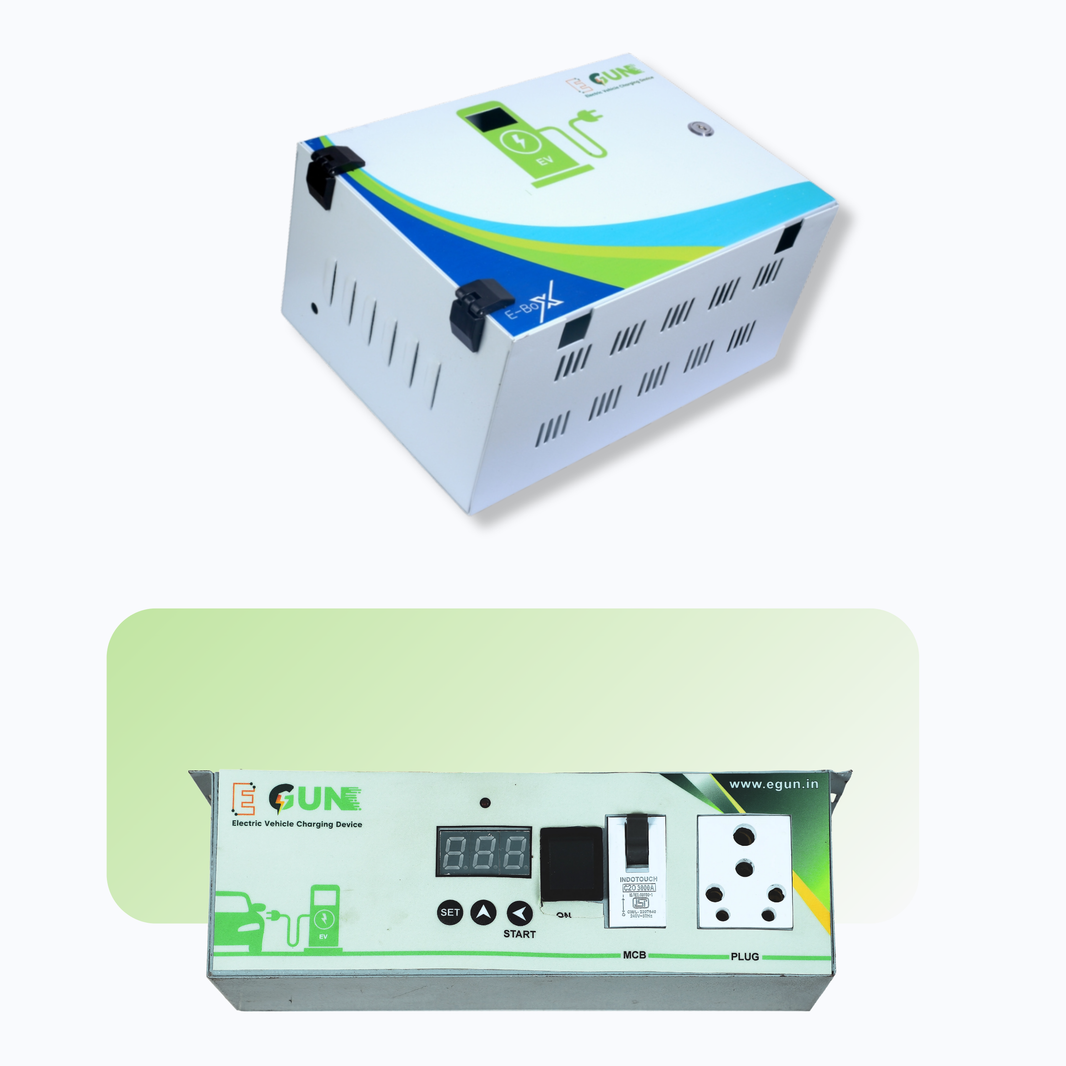 Ev Charger Box Lock with Key | Outdoor Ev Charger Box - Egun