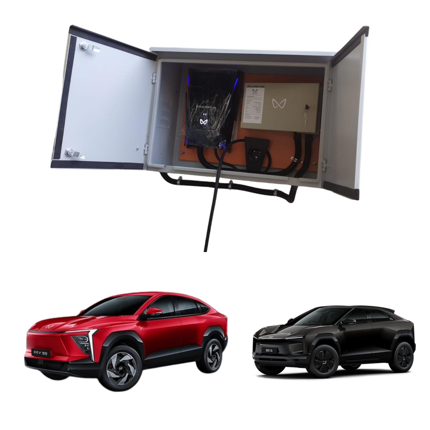 Mahindra xev 9 Or Be6 charger panel wall mount