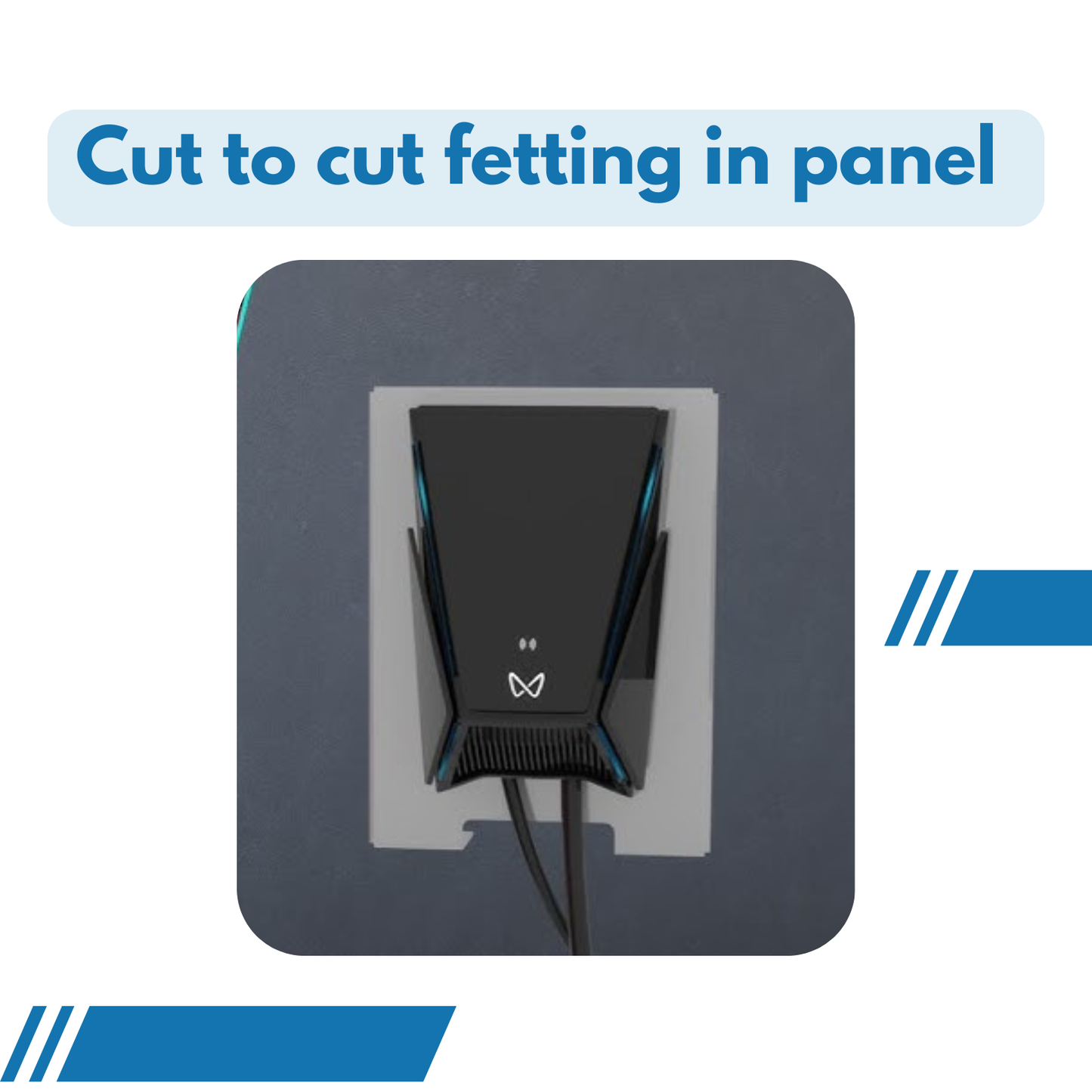 Mahindra xev 9 Or Be6 charger panel wall mount