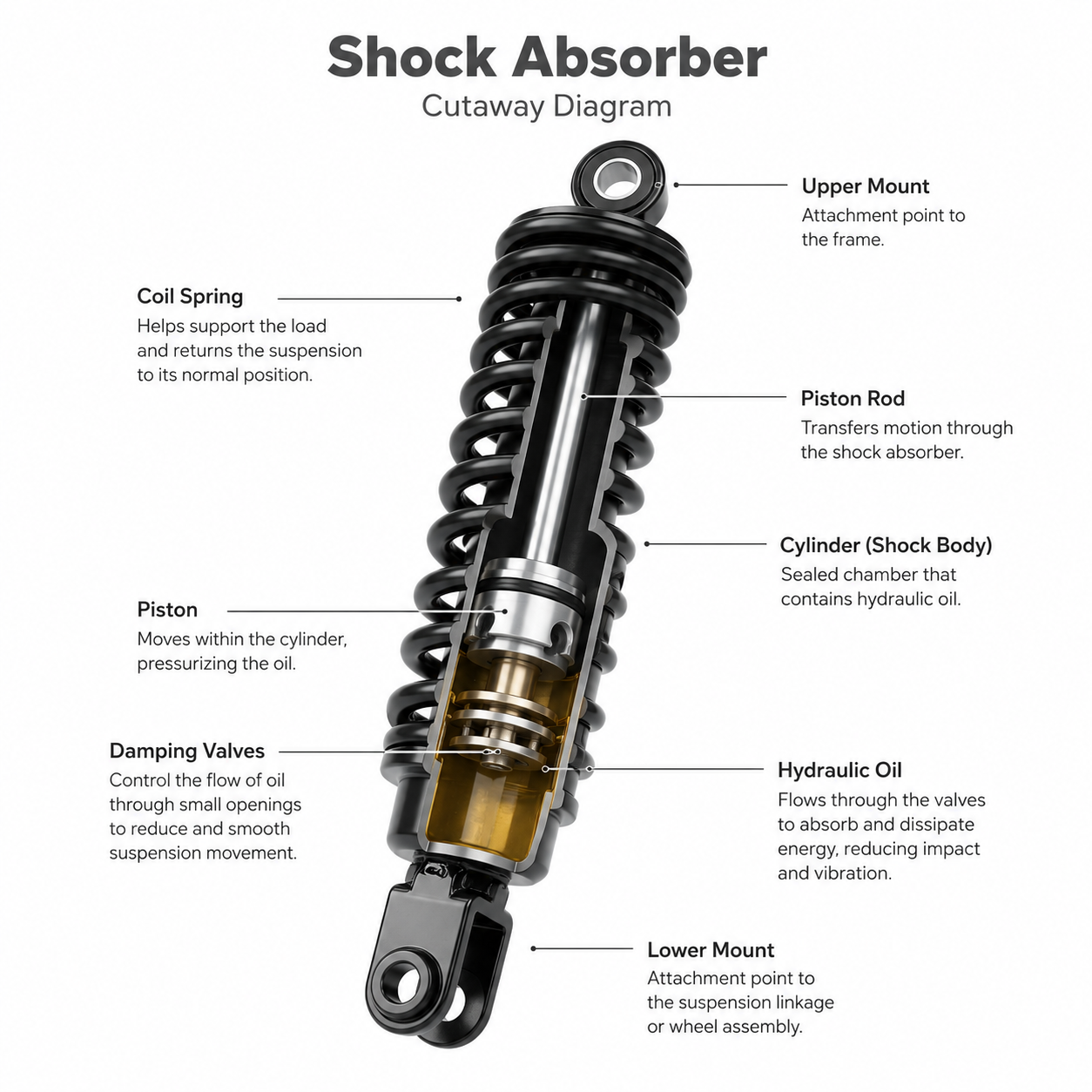 Ola S1 / S1 Pro Gen 1 Rear Suspension ( Heavy Quality)
